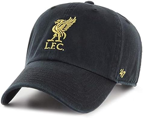 Gorra '47 Brand Relaxed-Fit Clean UP FC Liverpool Negro miniatura 3