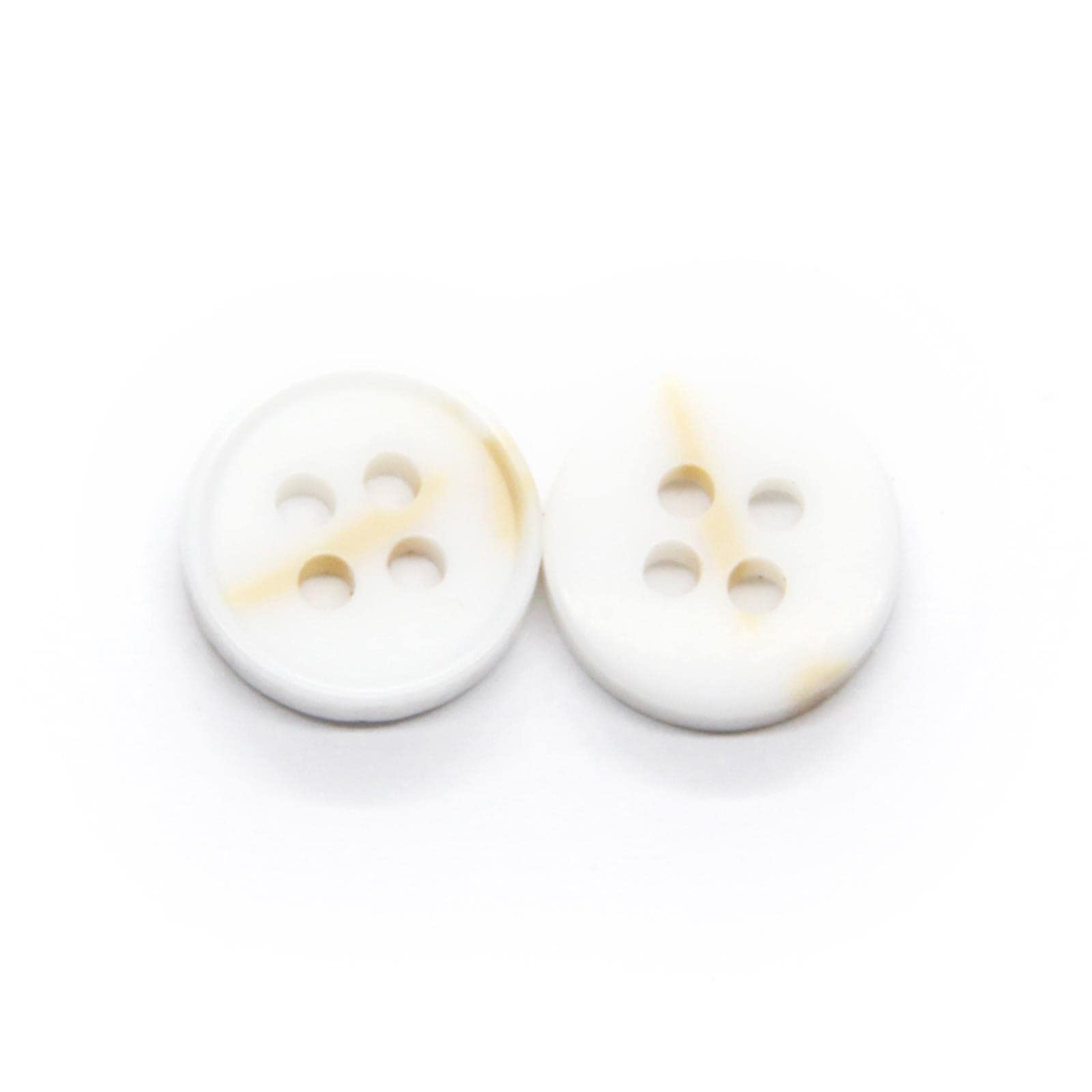 30 szt. 9/10/11mm imitacja rogu małe żywiczne guziki koszulowe do odzieży dekoracyjne kardigan ręcznie robione akcesoria DIY(Black,9mm)