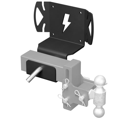 Johorn for Ford Boxlink Hitch Holder for Truck Bed 2 Receiver Hitch Bracket Frame Compatible with 2015-2026 Ford F150 F-150 Hitch Storage with Ball Mount Used for Truck RV ATV Boat Farm & Camper
