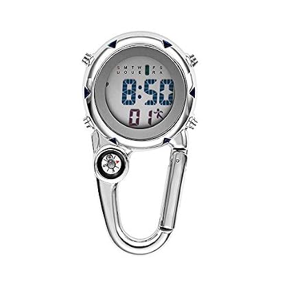 Clip on Digital Carabiner Watch Backpack Fob Belt Waterproof and Shockproof Pocket Clip on Quartz photo Clip on Digital Carabiner Watch Backpack Fob Belt Waterproof and Shockproof Pocket Clip on Quartz