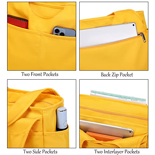 Image of KYALOU Utility Large Tote Bag, Women Casual Shoulder Bags for Work School Gym Beach Travel Shopping Grocery | Utility