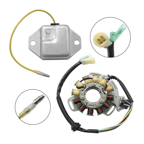 Regulador voltaje y estator magnético de Yamaha Banshee 350 YFZ350 3