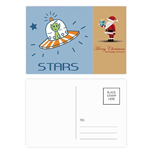 Cartes postales espace et extraterrestre : lot de 20 remerciements galactiques pour passionnés