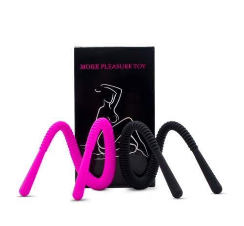 Schamlippenspreizer Vaginaspreizer Silikon G Punkt Stimulation Vaginadehner Farbe Schwarz