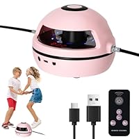 Elektronische Springseil, Springseilmaschine mit Fernbedienung, Automatisches Elektronisches Springseil mit 10 Stufen Geschwindigkeit, LED-Anzeigezähler, Bluetooth Springseilmaschine
