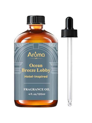 Ocean Breeze Lobby Fragrance Oil, Hotel-Inspired Coastal Resort Scent, Diffuser Oil for Home Diffusers and Crafting