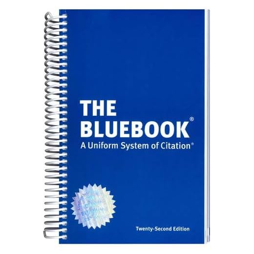 The Bluebook: A Uniform System of Citation