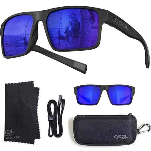 Image of Floating Polarized Fishing Sunglasses Saltwater Resistant Lenses That Coating Won't Peel Rub off