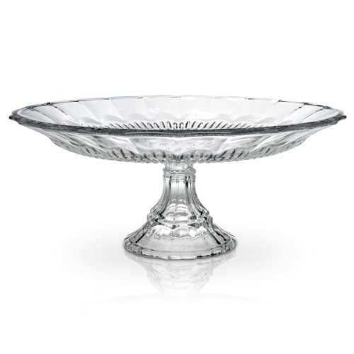 Mikasa Celebrations Bella Court Footed Cake Plate, 14-1/2-Inch Mikasa Celebrations Bella Court Footed Cake Plate, 14-1/2-Inch