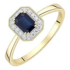 Naava Naava Damen-Ring 375 Gelbgold 9 K Saphir 0,78 ct Naava Naava Damen-Ring 375 Gelbgold 9 K Saphir 0,78 ct