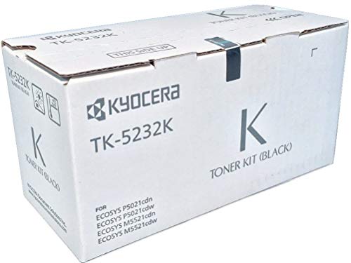 Toner noir Kyocera TK-5232K pour remplacer une cartouche vide 2600 pages