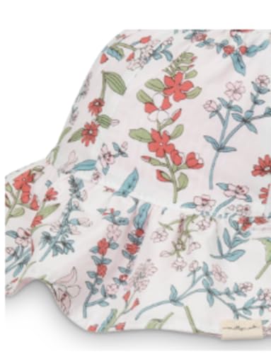 Baby Girls Off White Reversible Floppy HAT Rosemary Size 0-12 Months 17 INCHES2
