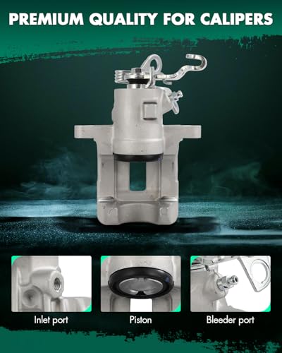 Image of SCITOO - Rear Right Brake Caliper Assembly For Audi,For Volkswagen