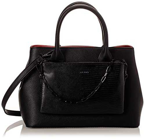 ALDO womens Women's ALDO Women s Cityverse Tote Bag, Black/Black, One Size US