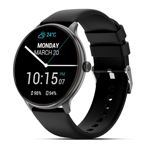 Image of Nervfit ACTIV Pro Smart Watch 1.39'' TrueColor+ LED Display, Bluetooth Calls, Heart Rate, SpO2, BP, Calorie, Step Count, Camera & Music Control