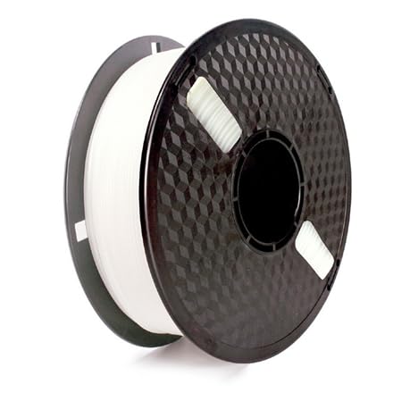 PLA Flexible White Filament 1.75MM 1KG 3DP-PLA-FL-01-W