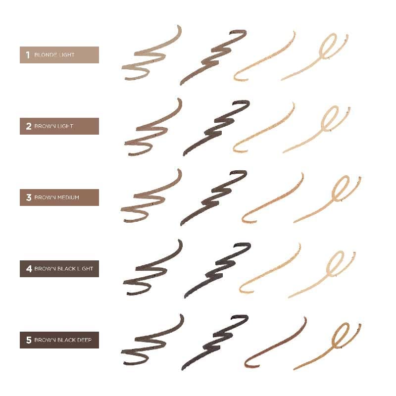 Benefit Brow Contour Pro 4-in-1 Defining & Highlighting Pencil Brown-black Light, 0.1 Ounce (602004093417)