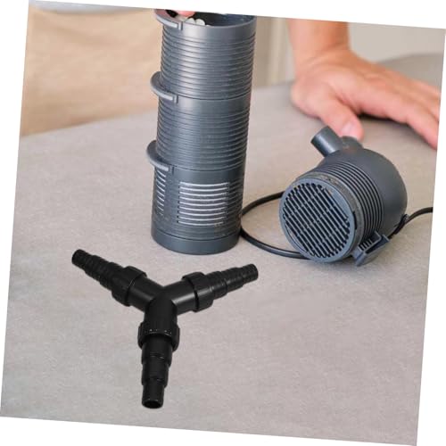 Adaptador de tubería de agua de tres vías para bombas de acuarios 5