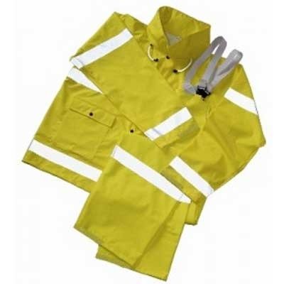 Comfort-Brite High Visibility Rain Coat - Medium