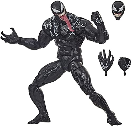Venom Action Figure Collectible Action Figure Venom Carnage Toy Venom Doll PVC Joints Movable Model Toy Doll Figures Collection Model Character Statue Toys Decoration Desktop Ornaments, Gift (Venom 2)