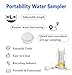 Water Sampler Sampling Dipper System Thicken Ladle Pendulum Beaker Taking Water Sample Collection in The Field Rivers Lakes Reservoirs(0.66gal/3L)
