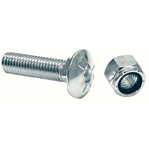 (300) 1/2-13X2 Grade 8 Full Thread Carriage Bolts Plain