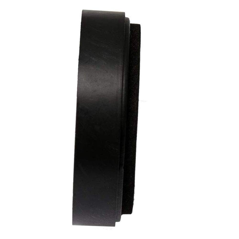 Piedini di Isolamento per Giradischi in Alluminio 40x10mm Supporto Piede Coni Base Audio Amplificatore (Nero)