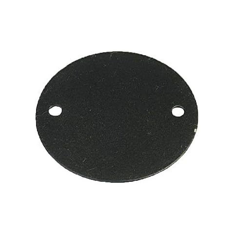 Pack of 5 Black Metal Conduit Box Lids Cover