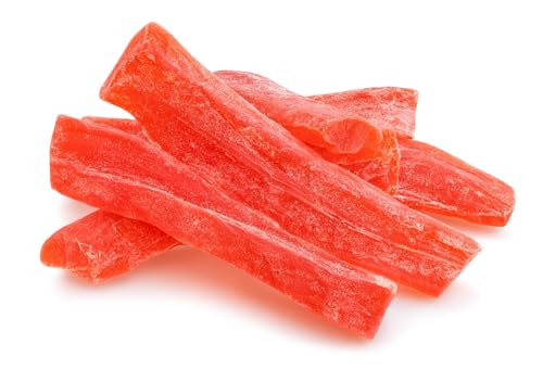 Farm Fresh Nuts Dried Papaya Fruit Snacks 2 Lb Bag – Papaya Strips for Snacking, Desserts, Baking – Safely Sealed Bag for Prolonged Freshness – Delicious Tropical Taste