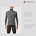 Castelli Men's Flanders Neck Warmer Base Layer, Jersey with High Neck Protection for Road and Gravel Biking I Cycling - Gray - Medium