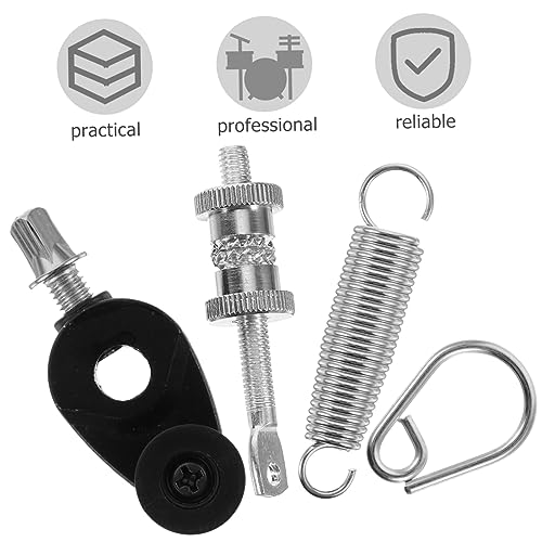 Kisangel 2pcs muelles para pedal de batería de jazz miniatura 6