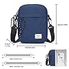Long Keeper Small Shoulder Bag - Unisex Cross Body Messenger Bag Waterproof Anti Theft Canvas Travel Bag Casual Sling Chest Bag for Men Women Outdoor Daily Use #1