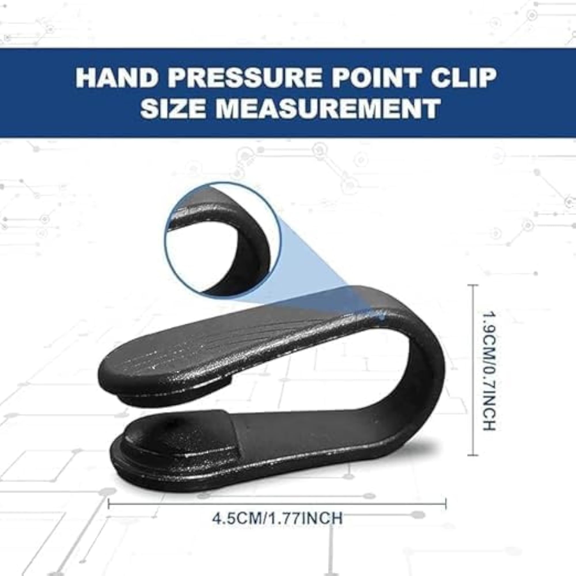Acupressure Clip for Diabetics, Pack of 2