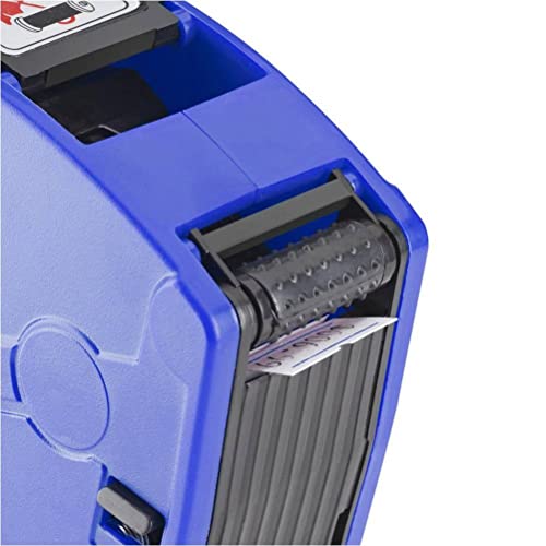 Etiquetadora Manual Rotuladora De Preços 8 Dígitos + 2 Refis de Tinta + 10 Rolinhos de Etiquetas