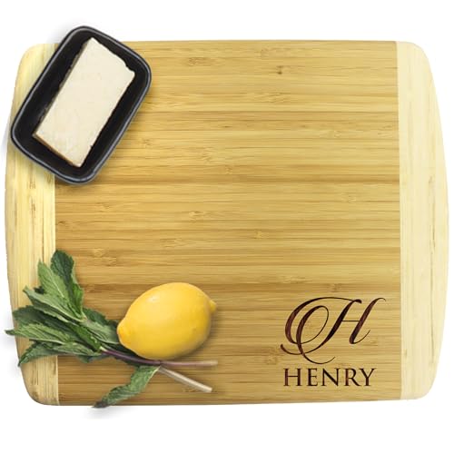 My Personal Memories Tabla de Cortar de Bambú Premium Personalizada - Grabado a Medida y Monogramada - Personalizada para el Hogar miniatura 4