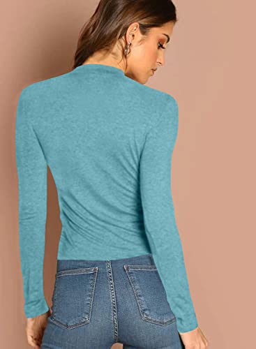 Image of Dream Beauty Fashion Women's Casual Round Neck Long Sleeves Stylish Top, 23 inch inches (Top Empire-06)