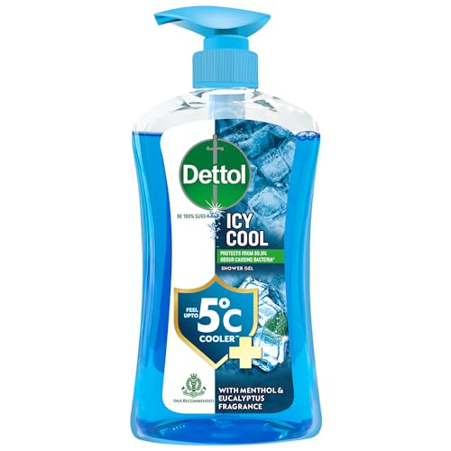 Image of Dettol Body Wash Pack - Lime Fresh (500ml) + Cool (500ml) + Skincare with Honey & Shea Butter (250ml) - Soap-Free Bodywash with 12h Odour & 8h Moisture Protection - Set of 3