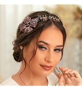 Luxury Flower Simulated Pearl Headband For Women Hair
