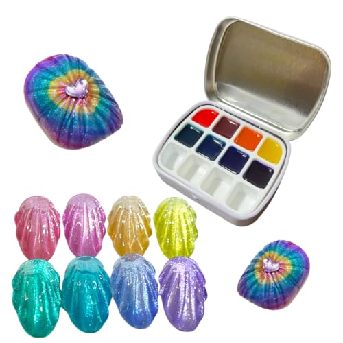 Gel translúcido para uñas kit 8 colores 5g c/u miniatura 1