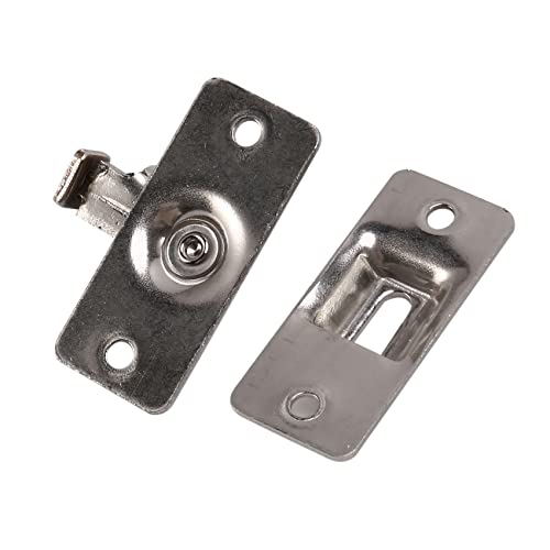 Serrure à angle droit en acier brossé boucle de porte durable pour pièces d'eau