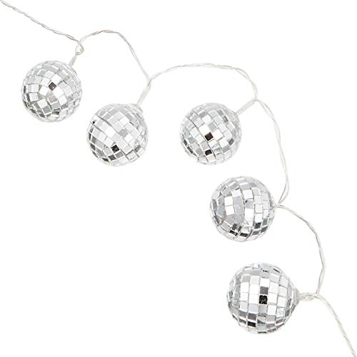 丸和貿易 2WAY LEDフラッシュライト ミラーボール16球 約1800mm 4008563-02