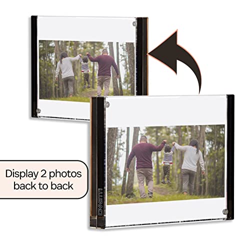 Color Edge Magnet Frame By Canetti-Graphite-4X6 Inch #TOP2