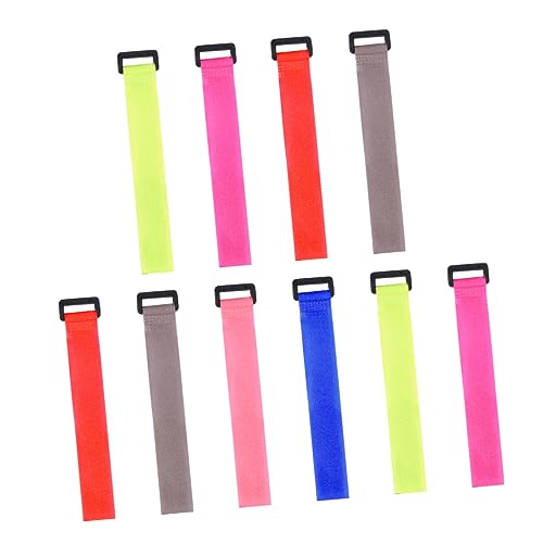 BESPORTBLE 10pcs Fishing Rod Binding Belt Ties for Fishing Supplies Organize Your Versatile Sticker Straps Essential for Outdoor Use