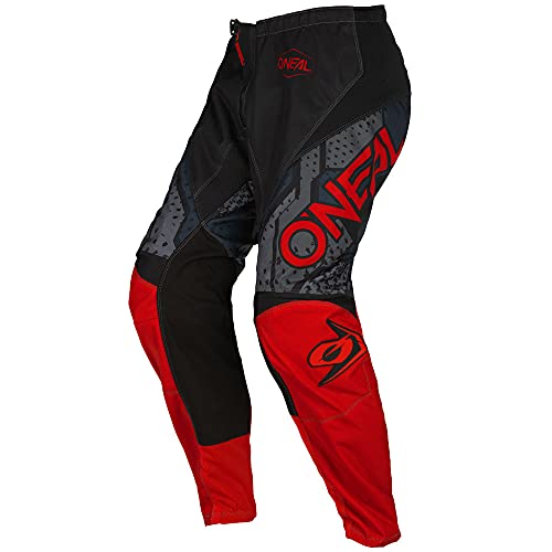O\'Neal Element Camo Red Men (W32/Large) Powersports Protective Jersey Pants riding bundle motocross MX off-road dirt bike package