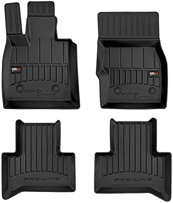 ToughPRO Heavy Duty Cargo Mat With Subwoofer Cutout – Black Rubber Liner For Alfa Romeo Stelvio 2017-2025