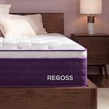 Soft Plush, King Mattress 14 Inch Hybrid Mattress in a...