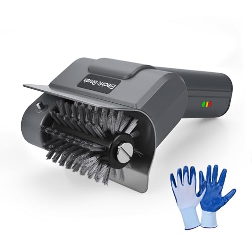 Cepillo eléctrico para barbacoa recargable MMOBIEL con mango ergonómico y motor de alta potencia 2