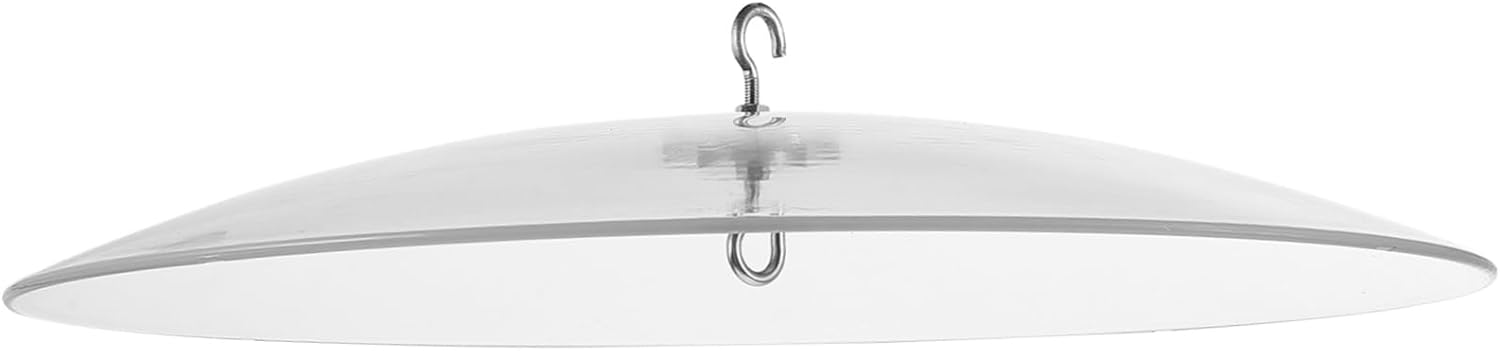 VANZACK Squirrel Dome Bird Feeder Protective Cover Transparent Hanging Design for Weather Protection for Outdoor Gardens Patios and Backyards Durable and Sturdy