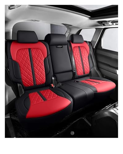 Housses de siège auto accessoires d'intérieur en PU rouge pour rénover les modèles 2003-2009