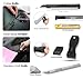 Trayclicks Vinyl Wrap Tool Kit Car Wrap Kit Vehicle Wrapping Tools with Felt Squeegee Utility Knife Magnetic Holders Gloves PPF Tools Stick Tucking for Wraps Automotive Window Tint Tool Installation